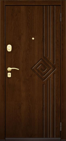 Рельефная дверь с МДФ в дом №341