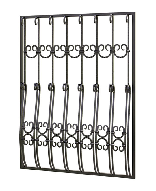 Кованая решетка №19